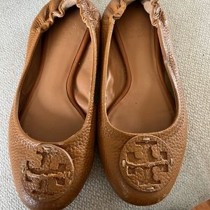 Tory Burch Reva ballet flats brown, tan